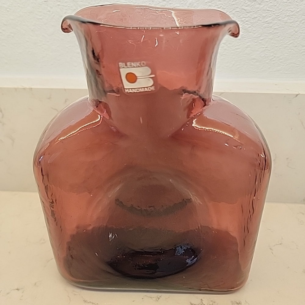 Vintage Blenko Water Pitcher